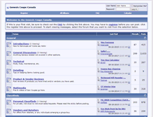 Tablet Screenshot of gencoupe.ca