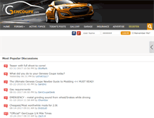 Tablet Screenshot of gencoupe.com